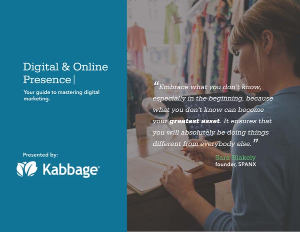 Kabbage: Digital & Online Presence - Page 2