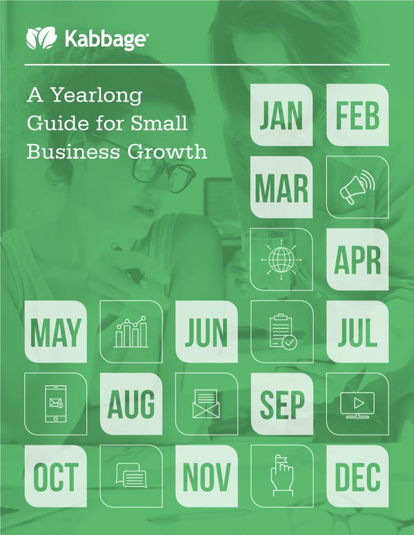 Yearlong Guide for Small Business Growth - Page 1